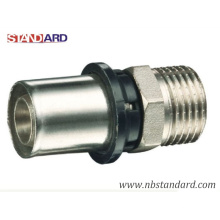 Presione Pex-Al-Pex Fitting / Straight / Male Coupling